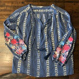 Large Sundance Peasant Blouse